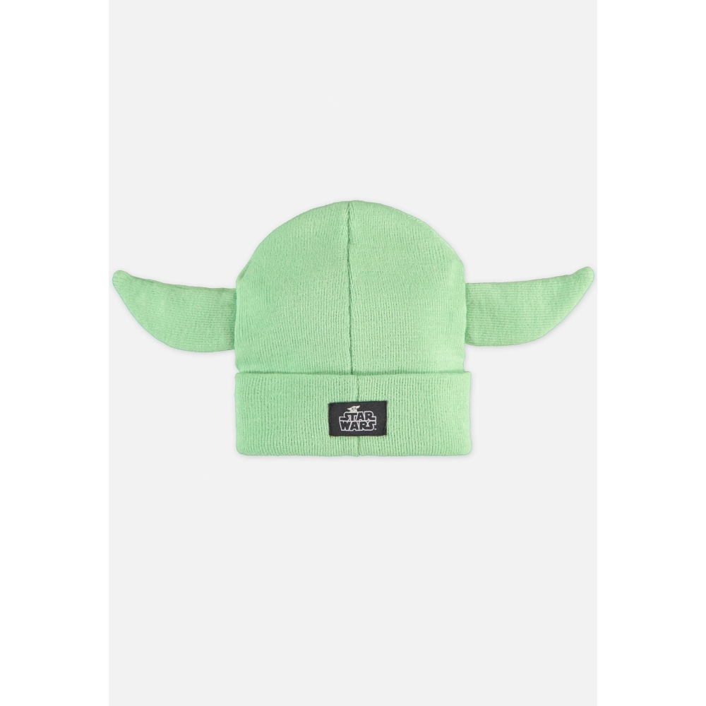 Disney,Star Wars - The Mandalorian Grogu Novelty Kinder beanie - Groen
